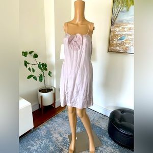 Vintage ROCHAS silk mini dress